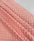 Coral Minky Dot Fabric by the Yard, 60" Wide Ultra-Soft Plush Minky Fabric for Baby Blankets, Nursery Decor, Plush Toys & Sewing